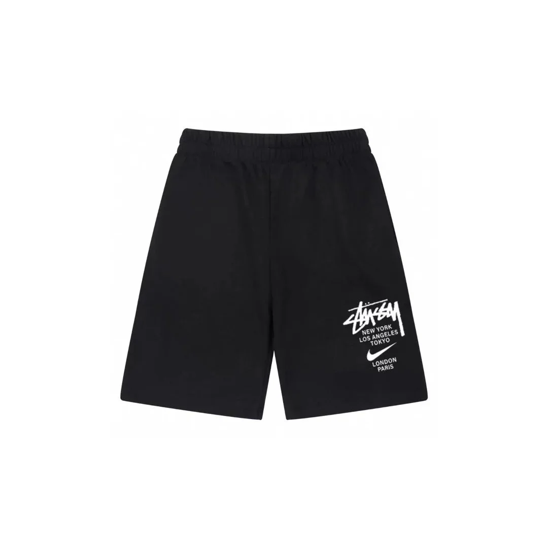 Stussy Triple Black Stüssy x Nike Shorts