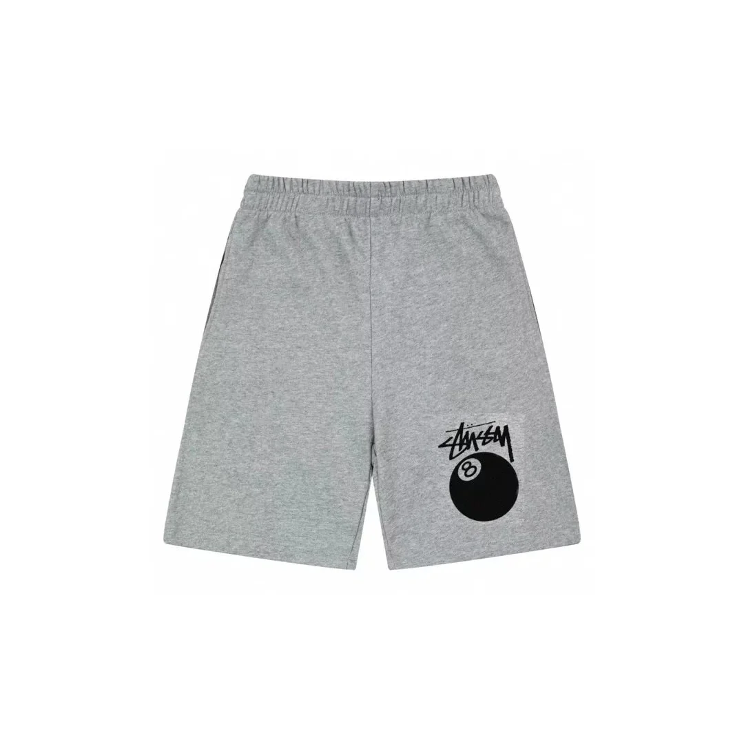 Stussy Stüssy 8-Ball Graphic Shorts Grey