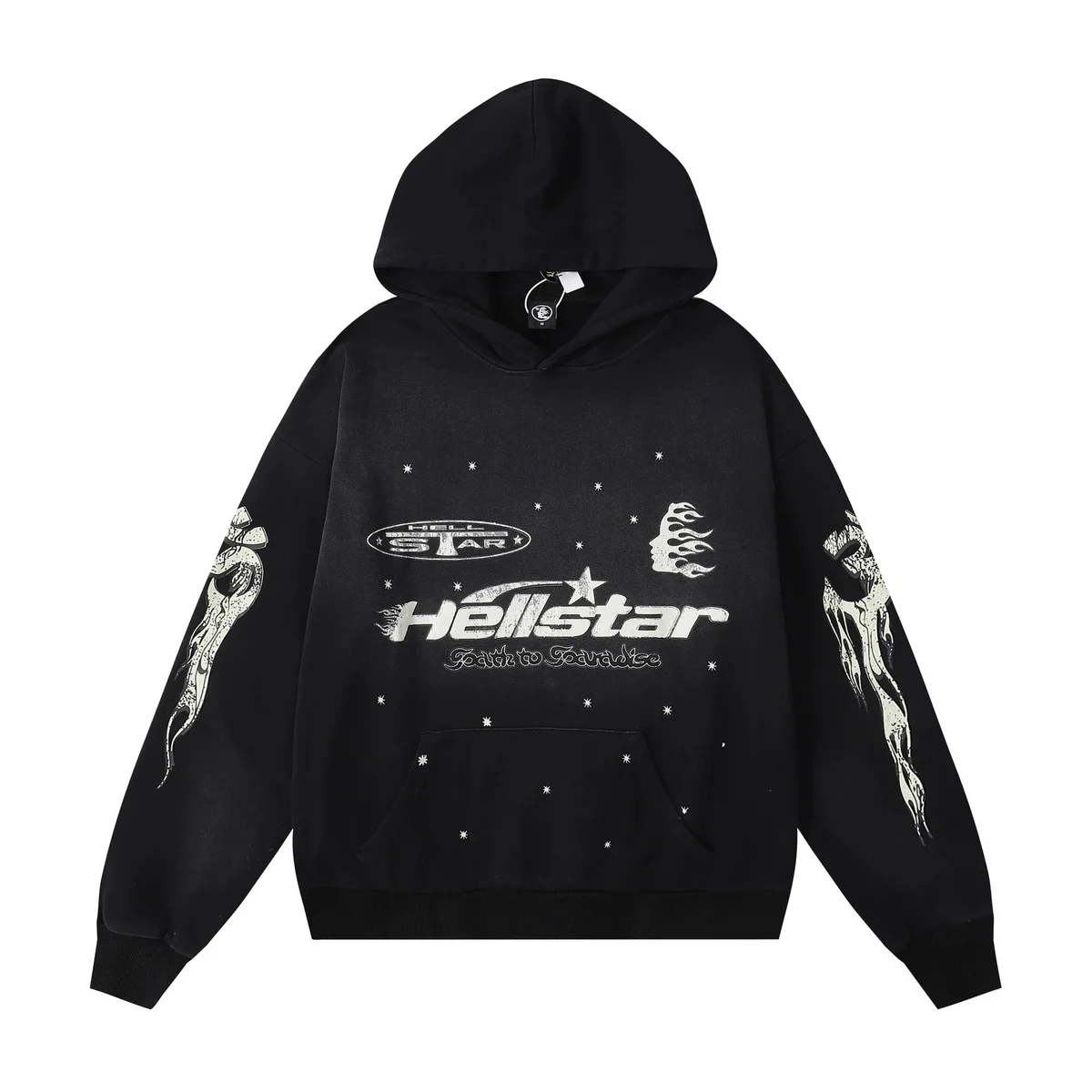 Hellstar Faith to Paradise Black Hoodie