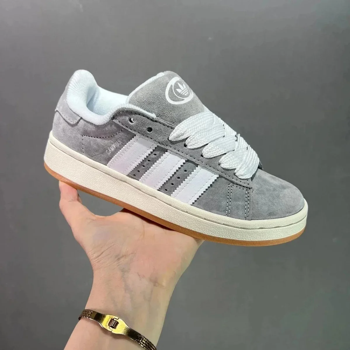 Adidas Campus Classic Football Grey/White Sneakers