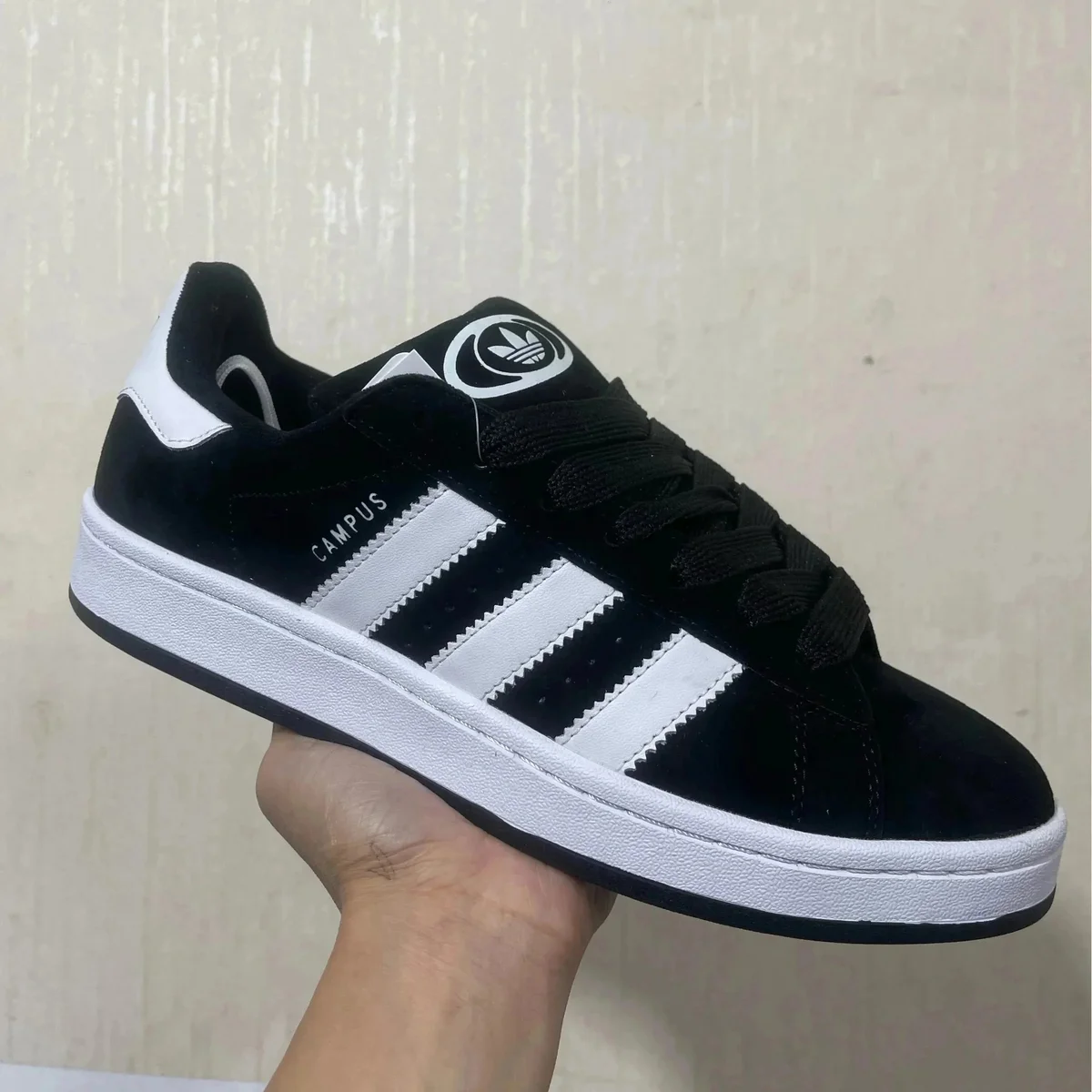 Adidas Campus Black/White Sneakers
