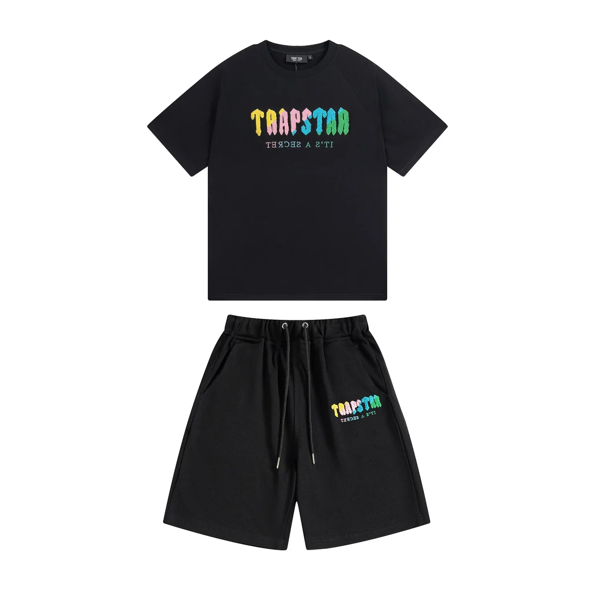 Trapstar It's a Secret Black Co-ord Set