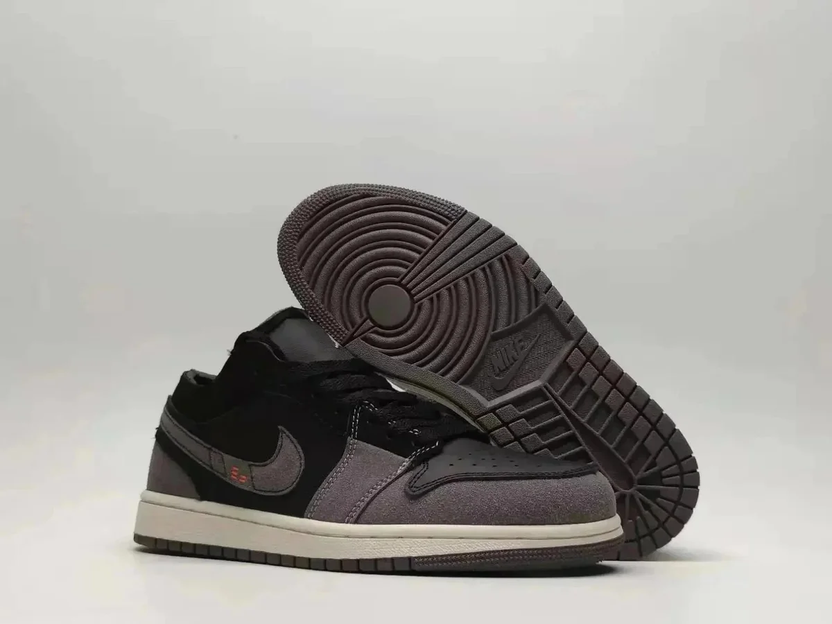 Nike Air Jordan 1 Low Black/Grey Sneakers