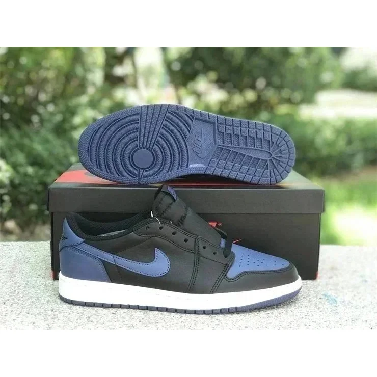 Nike Air Jordan 1 Low Midnight Navy Sail Sneakers