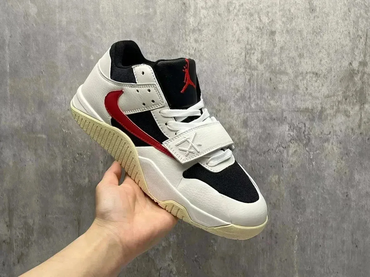 Nike Air Jordan Trainer 1 White/Black/Red Sneakers