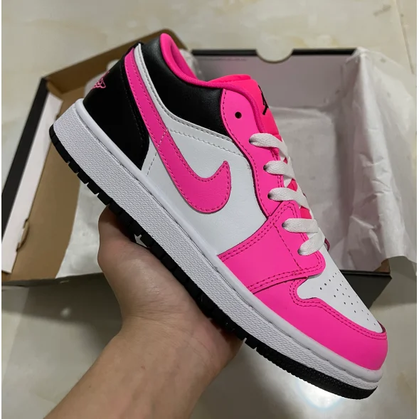 Nike Air Jordan 1 Low Pink/Black Sneakers