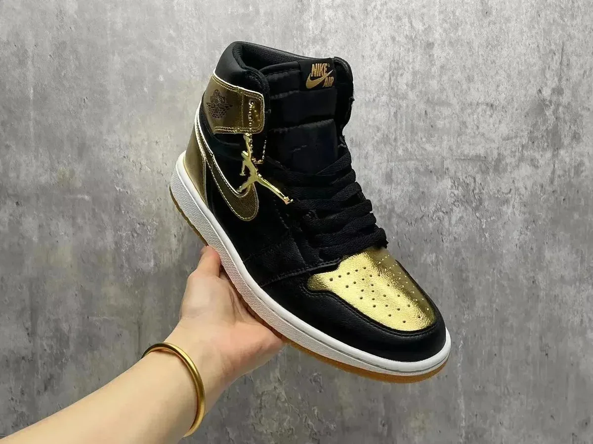 Nike Air Jordan 1 Gold Medalist Sneakers