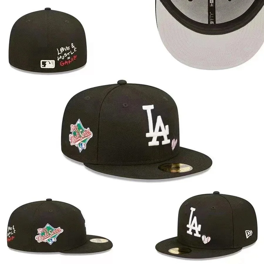 New Era 59FIFTY LA Dodgers Black Cap