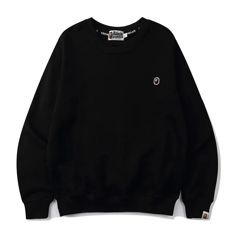 A Bathing Ape BAPE STA Black Crewneck Sweatshirt