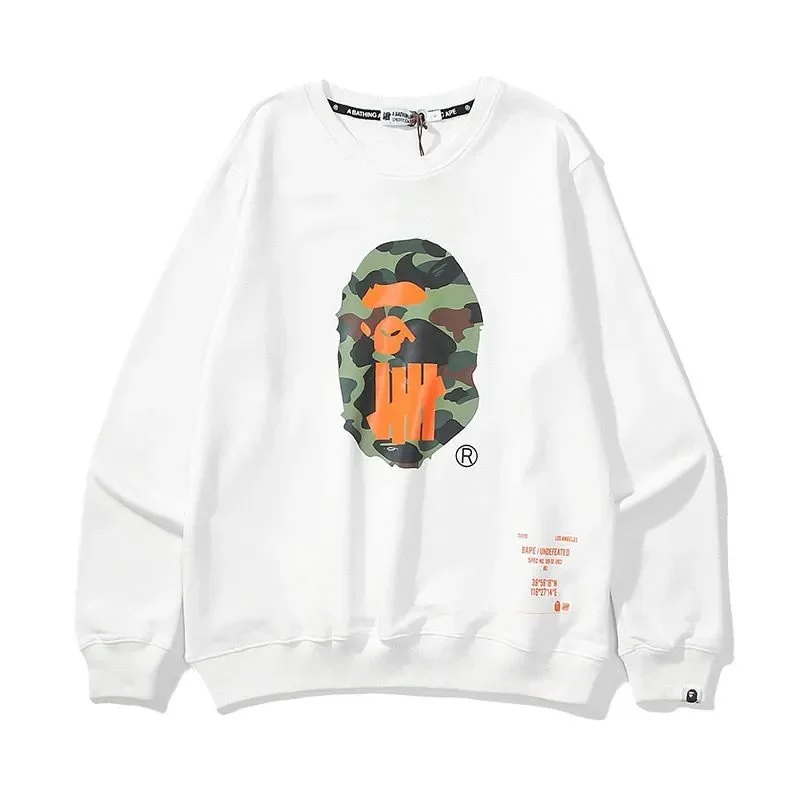 A Bathing Ape BAPE STA Camo Print Crewneck Sweatshirt
