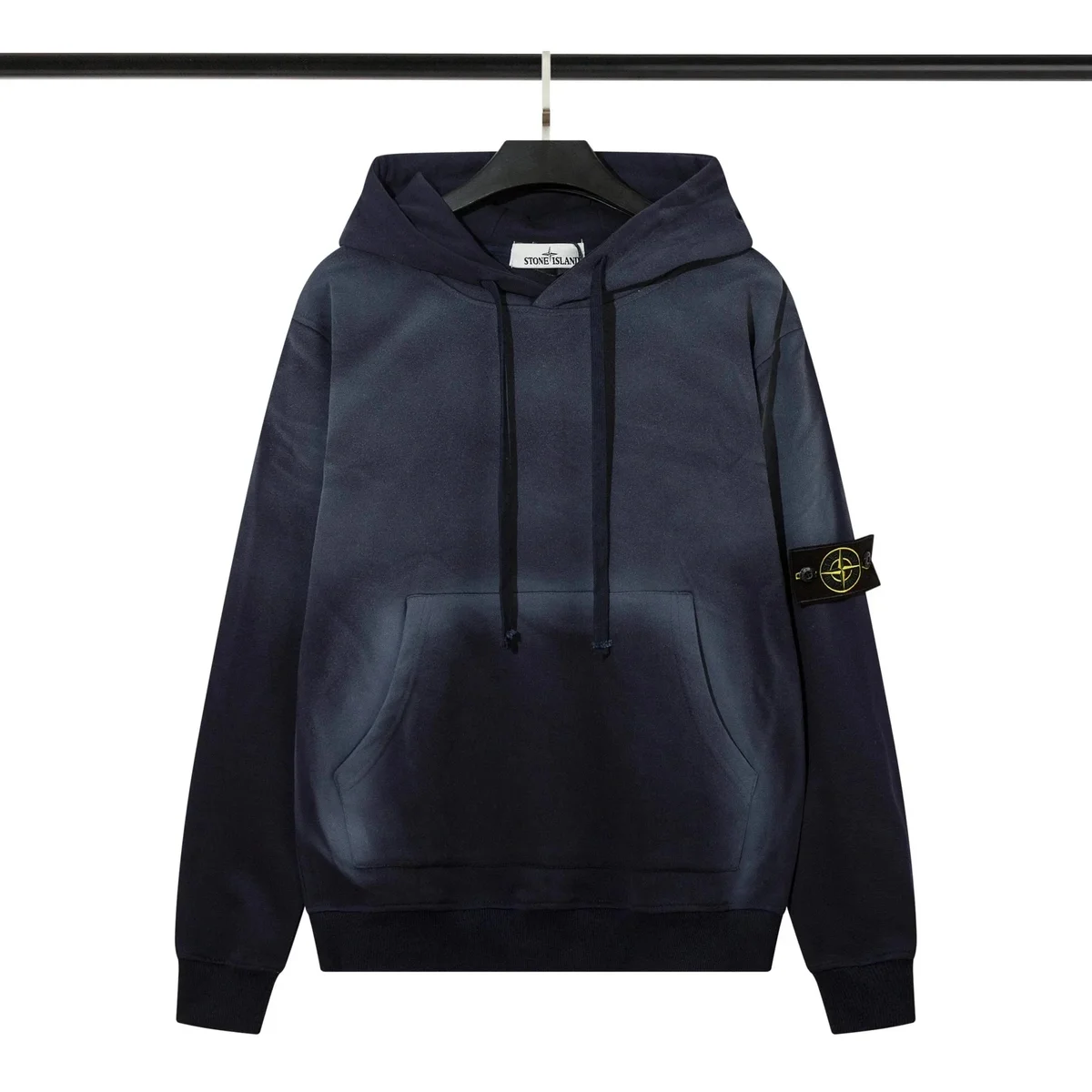 Stone Island 68-15 Hoodie Navy Blue Sweatshirt
