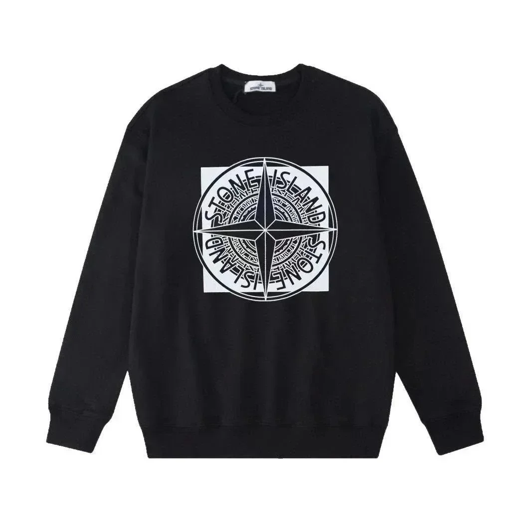 Stone Island 68-15 Black Compass Hoodie