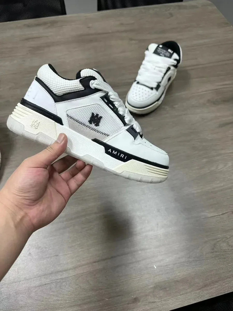Amiri 5 White/Black Sneakers