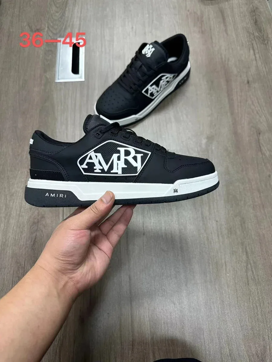 Amiri AMRI Black & White Sneakers