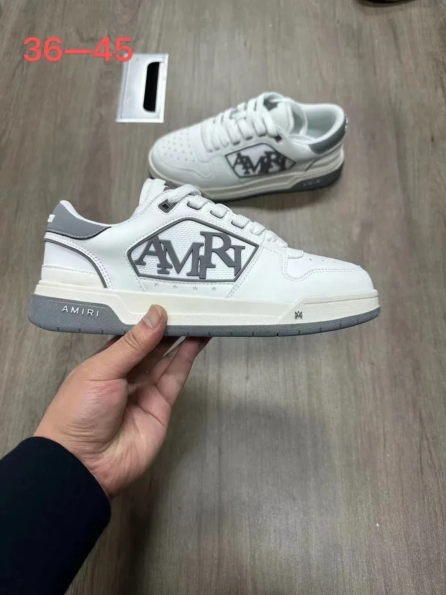 Amiri 20 White/Grey Sneakers