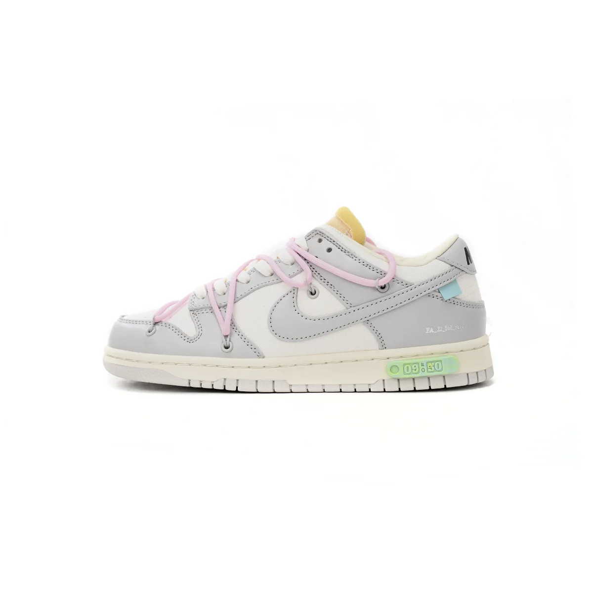 Nike Dunk Low Off-White 'No.9 DM1602-109' Sneakers