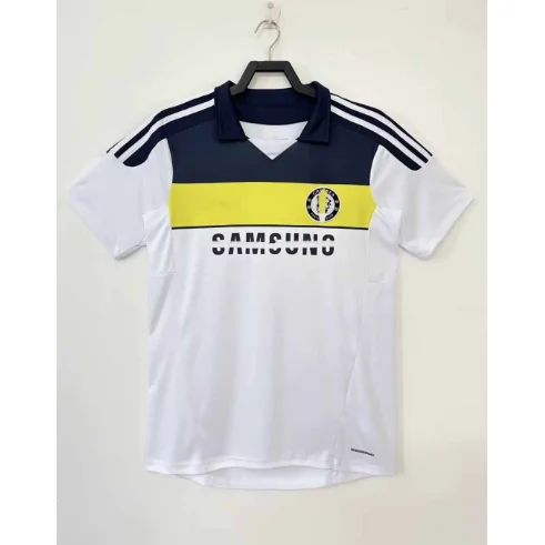 Adidas QEX White/Blue Polo Shirt