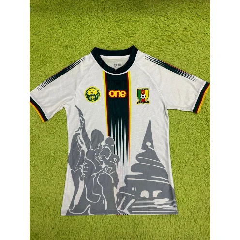 White Black领 KML 二客 Football Jersey