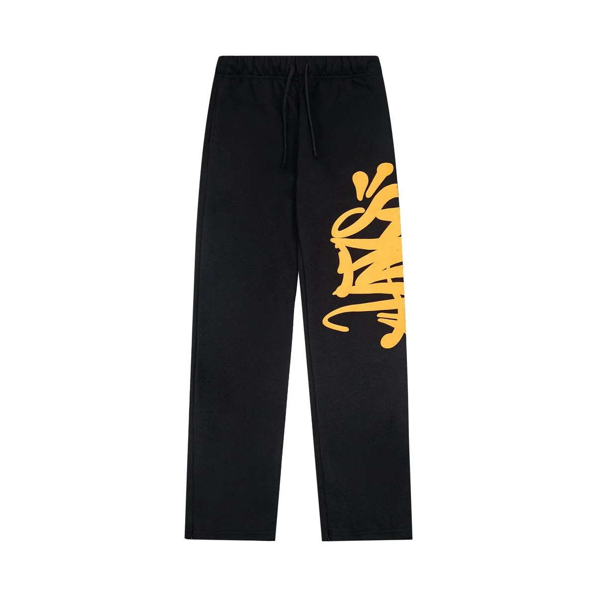 Black Yellow Graffiti Sweatpants