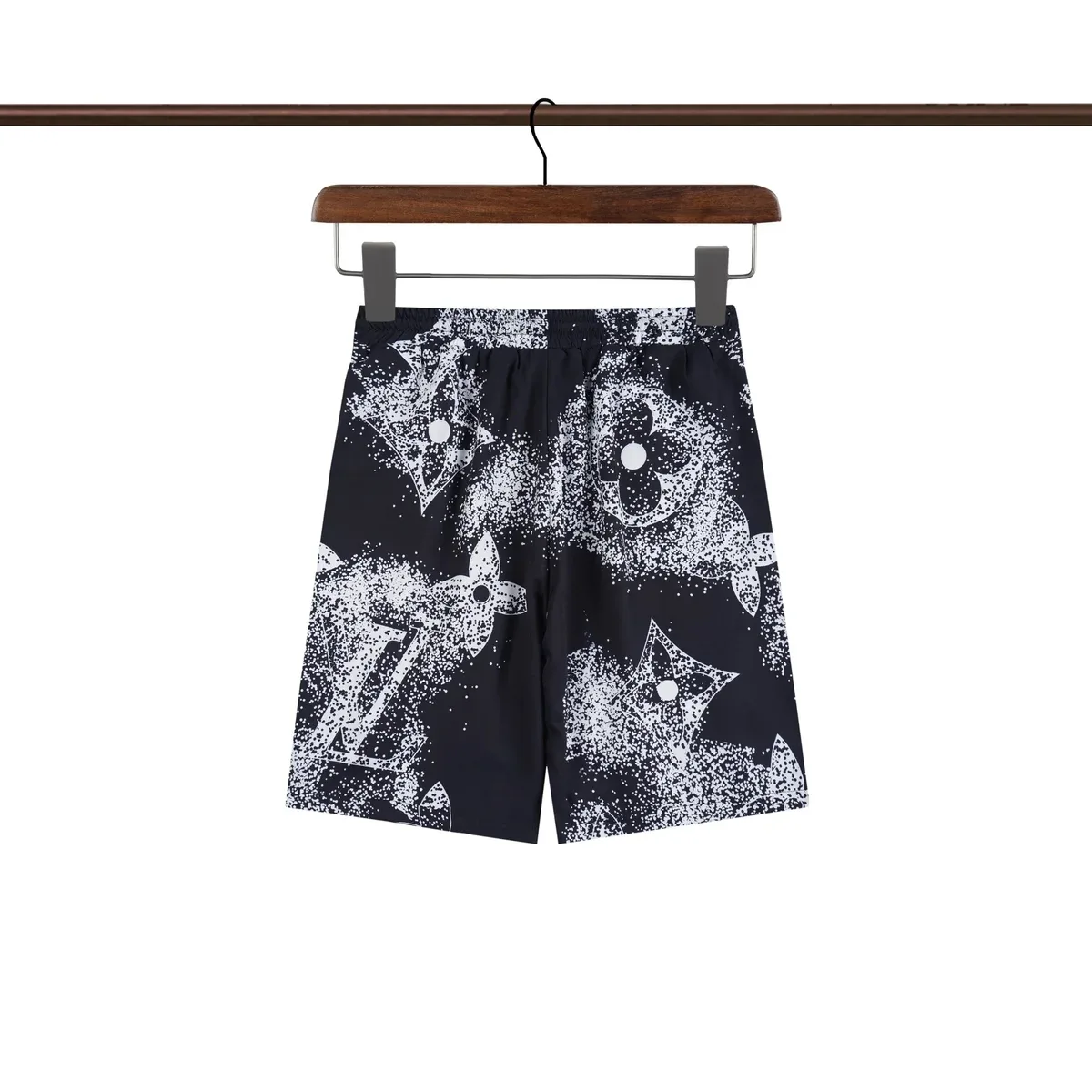 Louis Vuitton Neverfull Monogram Shorts Black/White
