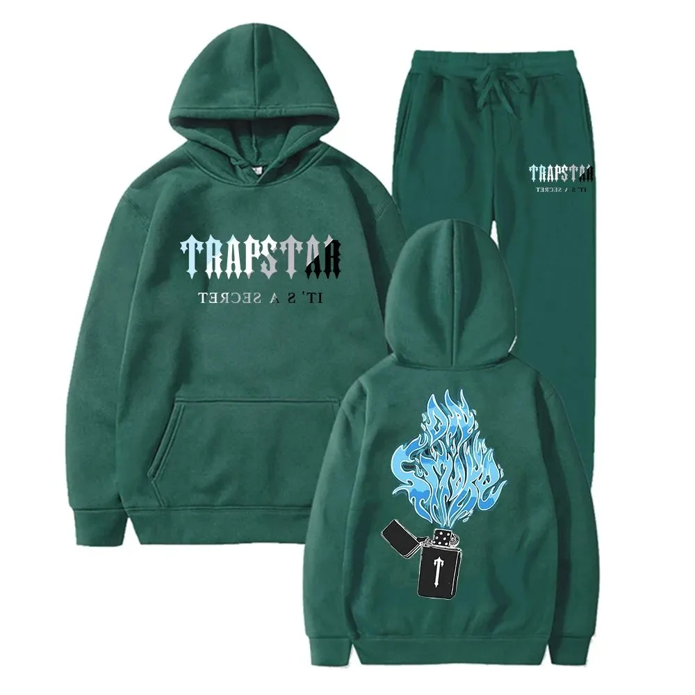 Trapstar Forest Green Hoodie & Pants Set