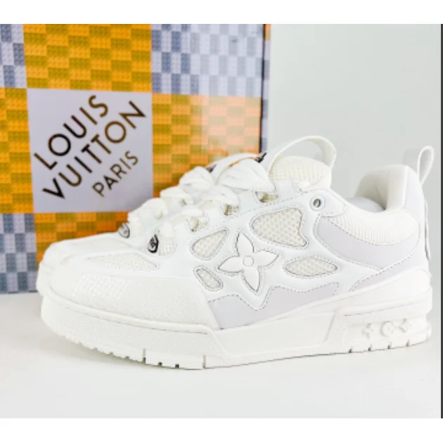 Louis Vuitton LV Trainer White Sneakers