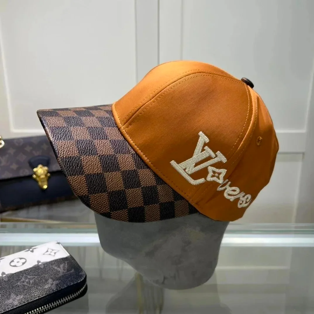 Louis Vuitton LV Trainer Cap Brown & Checkered