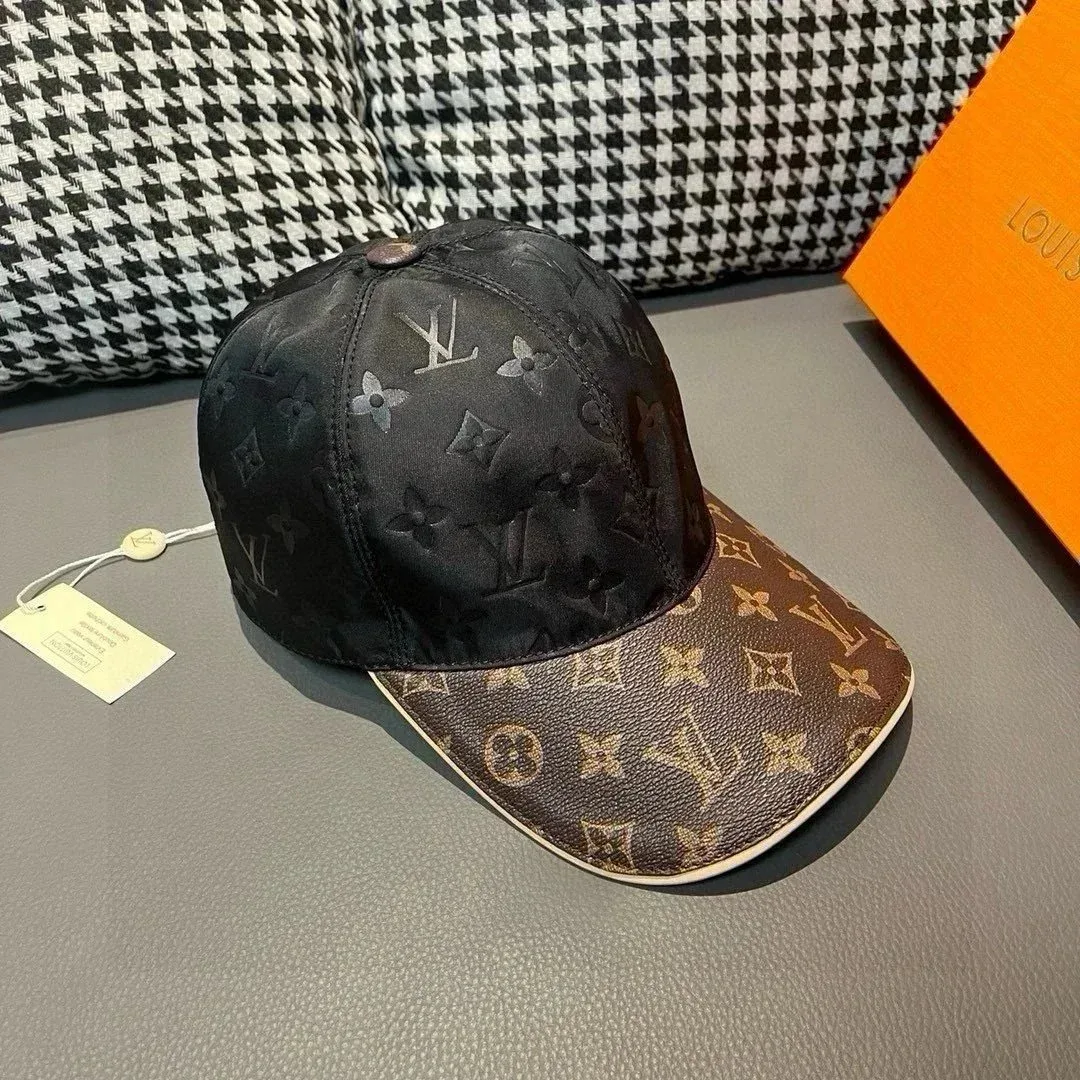 Louis Vuitton Monogram Tabi Cap Black Brown