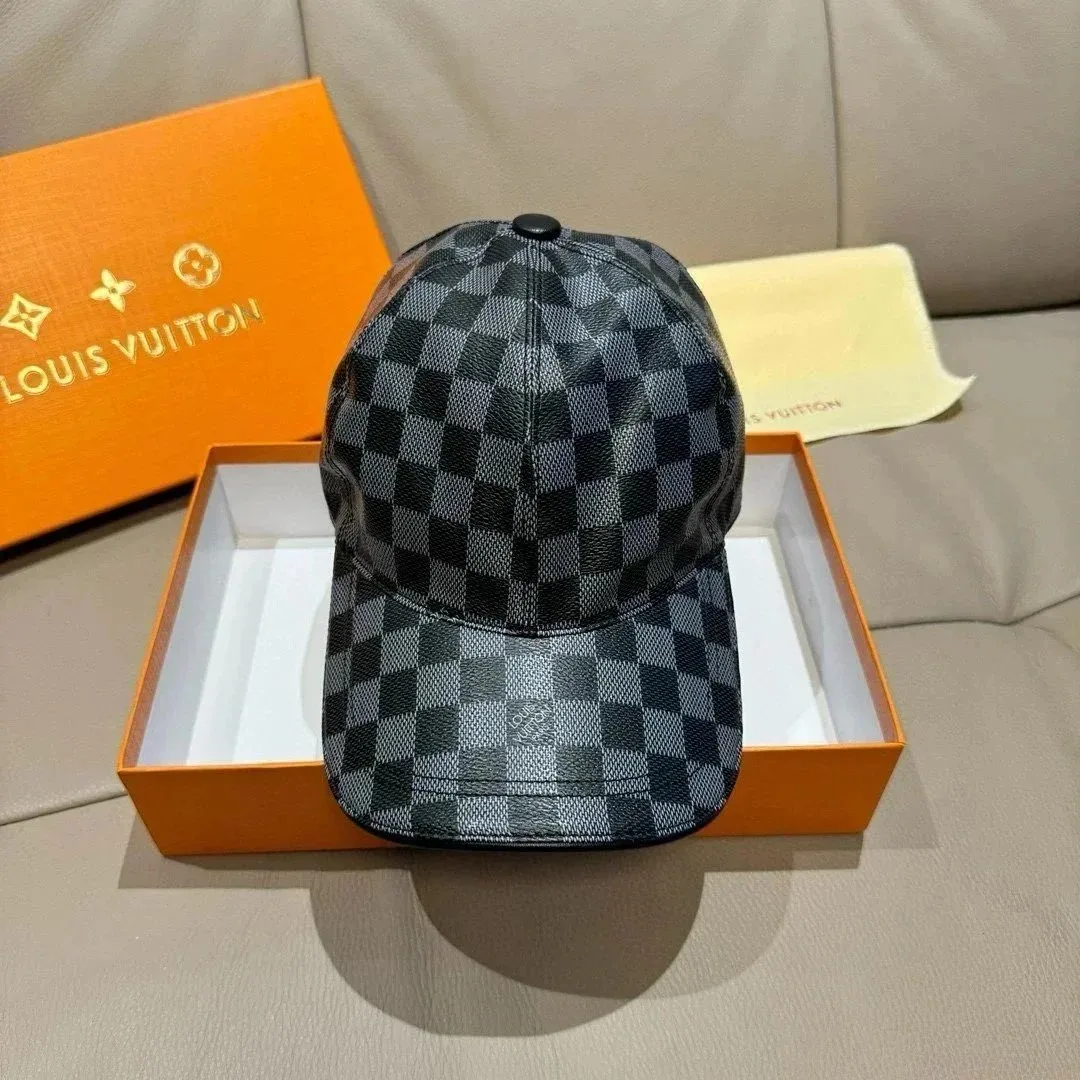 Louis Vuitton Damier Baseball Cap Black/Gray