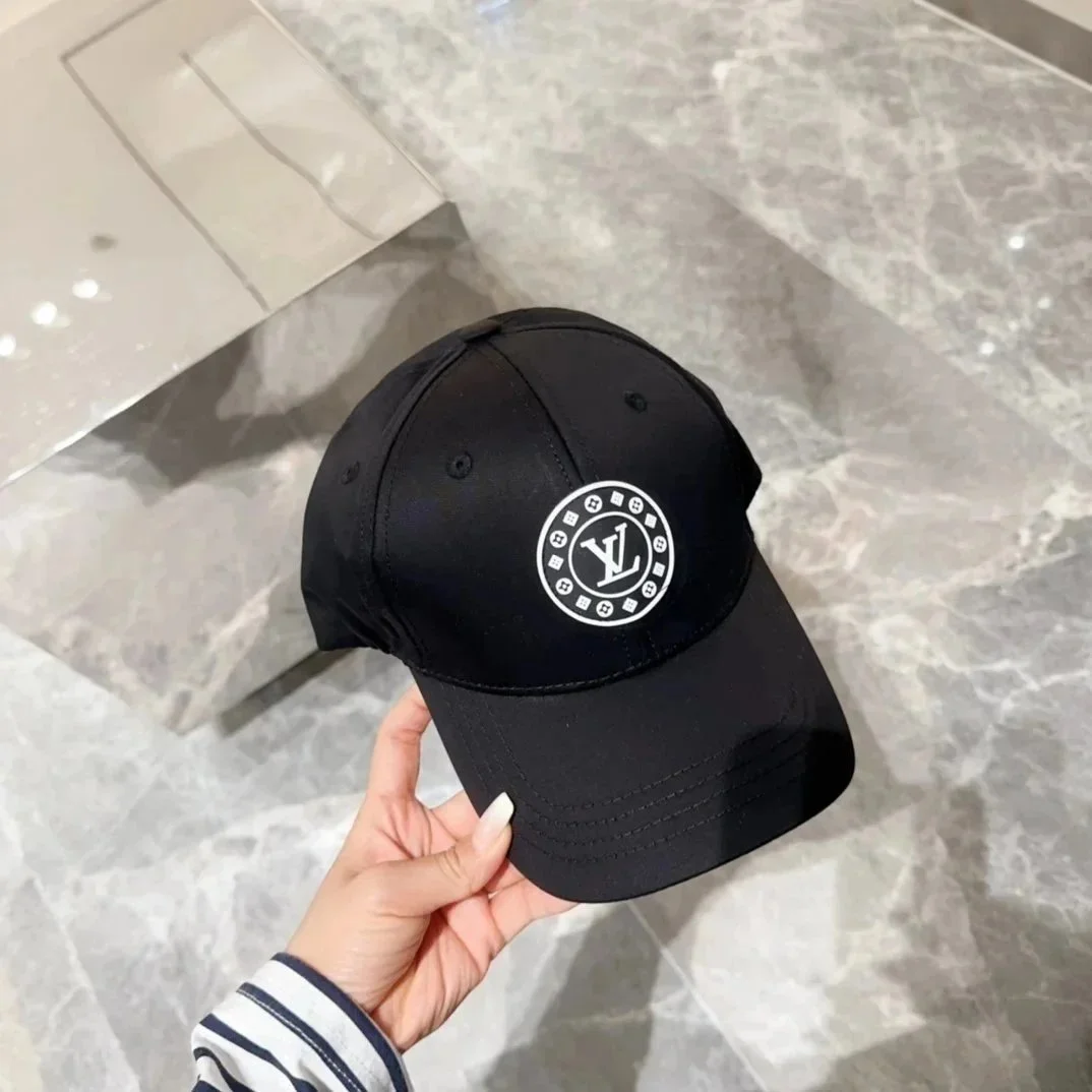 Louis Vuitton Monogram Cap Black Headwear