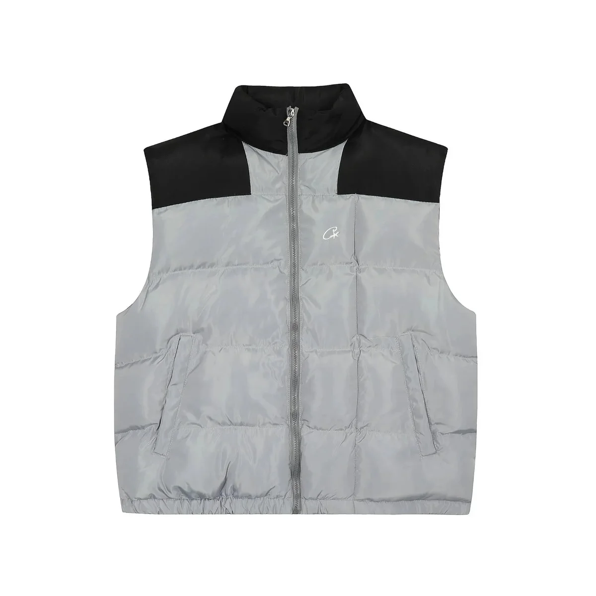 Calvin Klein BB-36 Grey & Black Puffer Vest