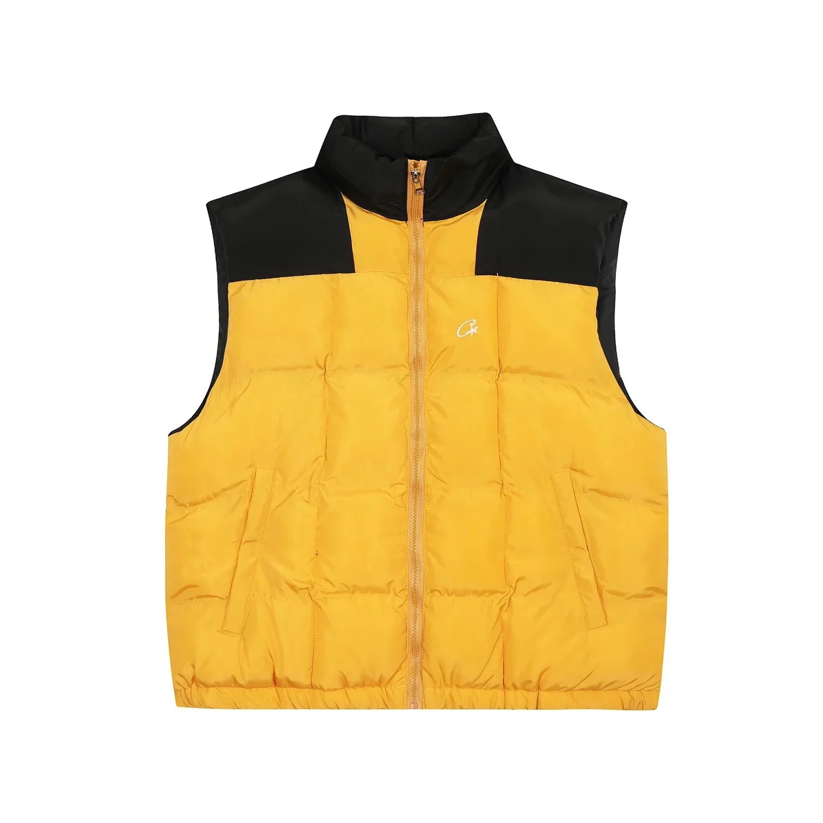 Unisex BB-35 Yellow & Black Puffer Vest