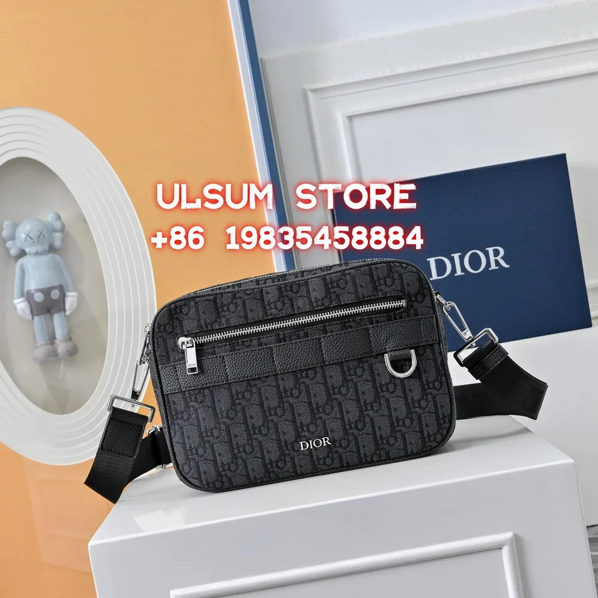 Dior Lady Dior Black Crossbody Bag