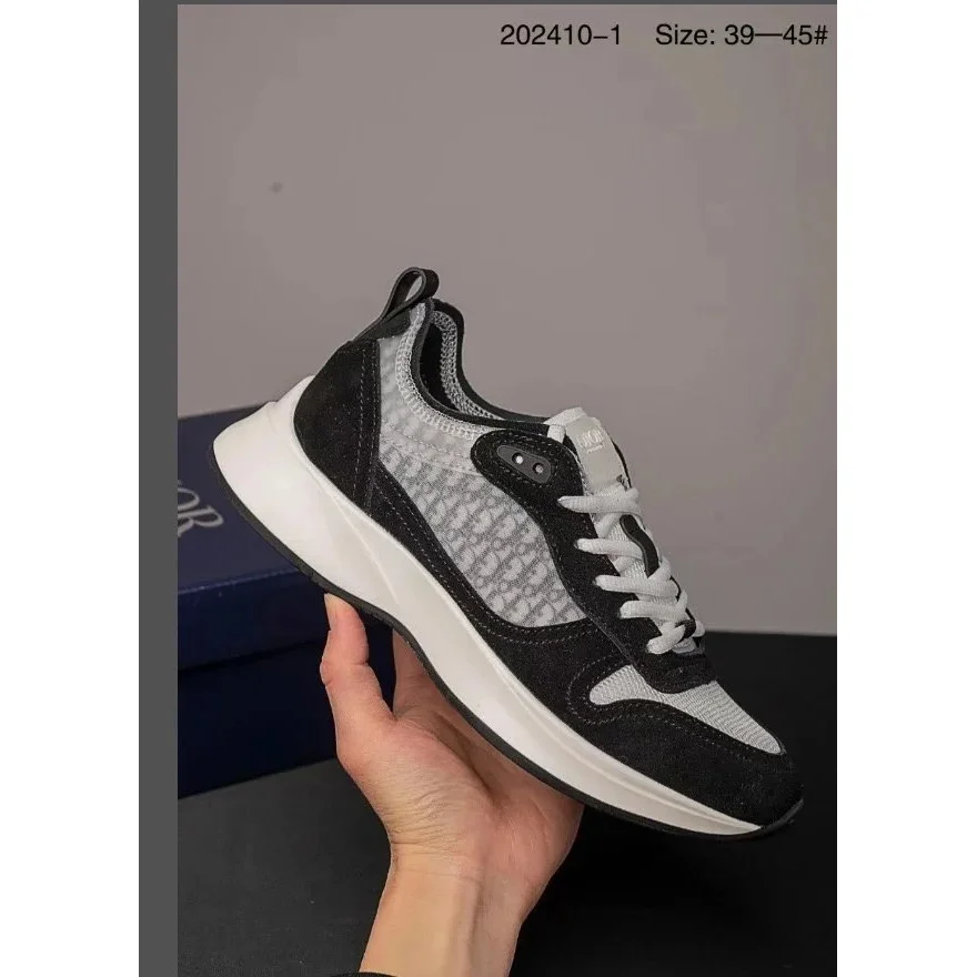 Dior Lady Dior Black & White Sneakers