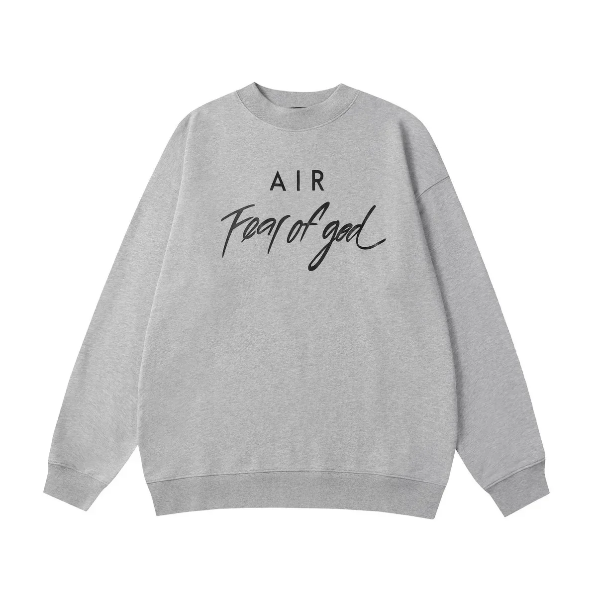 Fear of God Essentials Air Fear of God Grey Sweatshirt