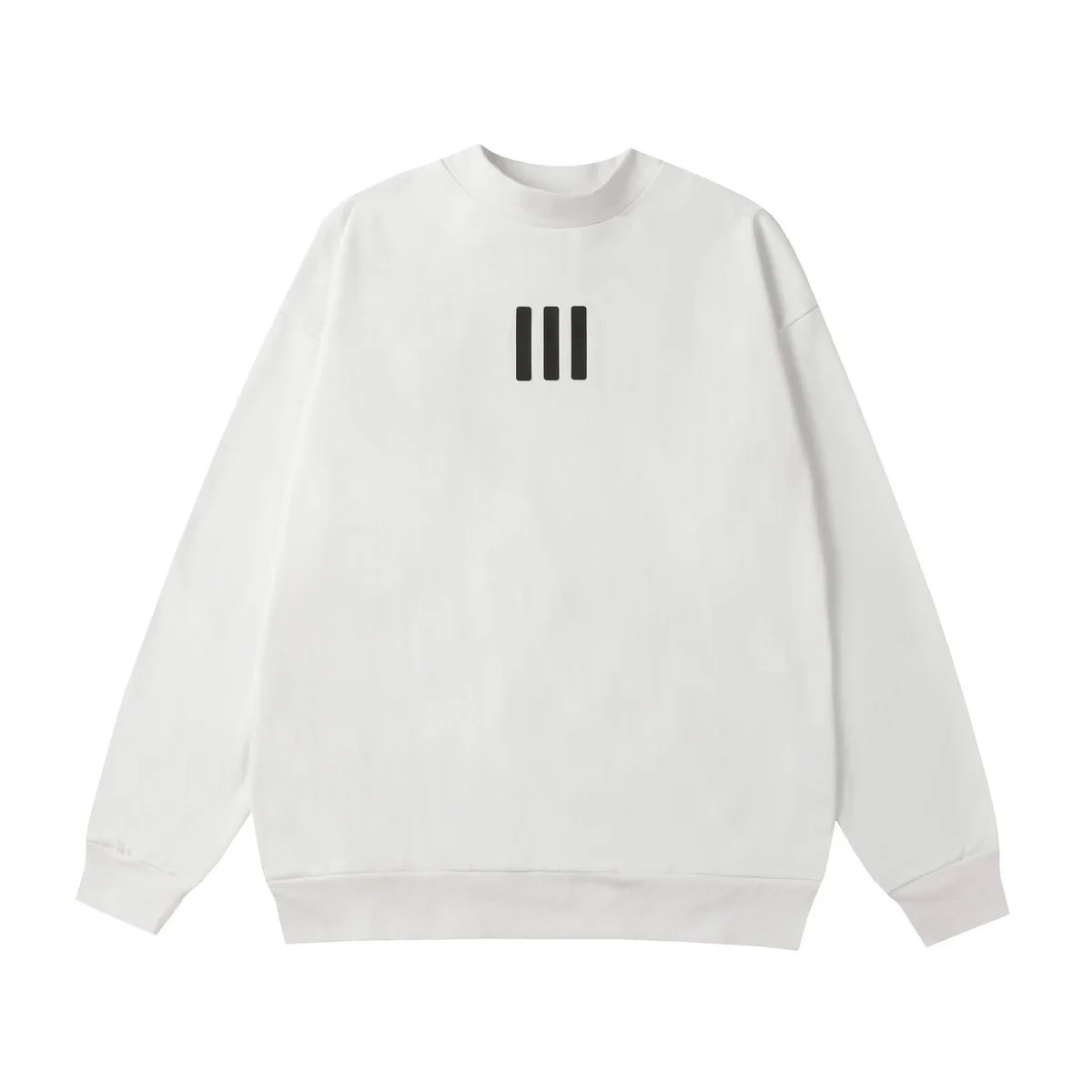 White III Logo Oversized Sweatshirt