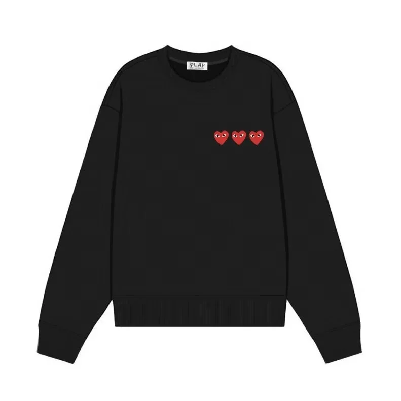 Comme des Garçons Play Heart Sweatshirt Black