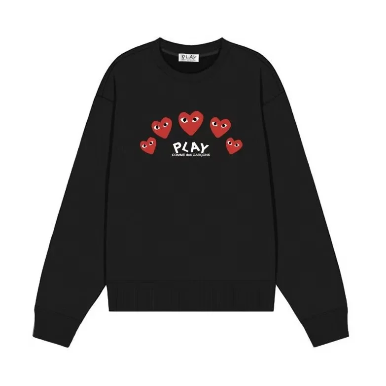 Comme des Garçons Play Black Heart Graphic Sweatshirt
