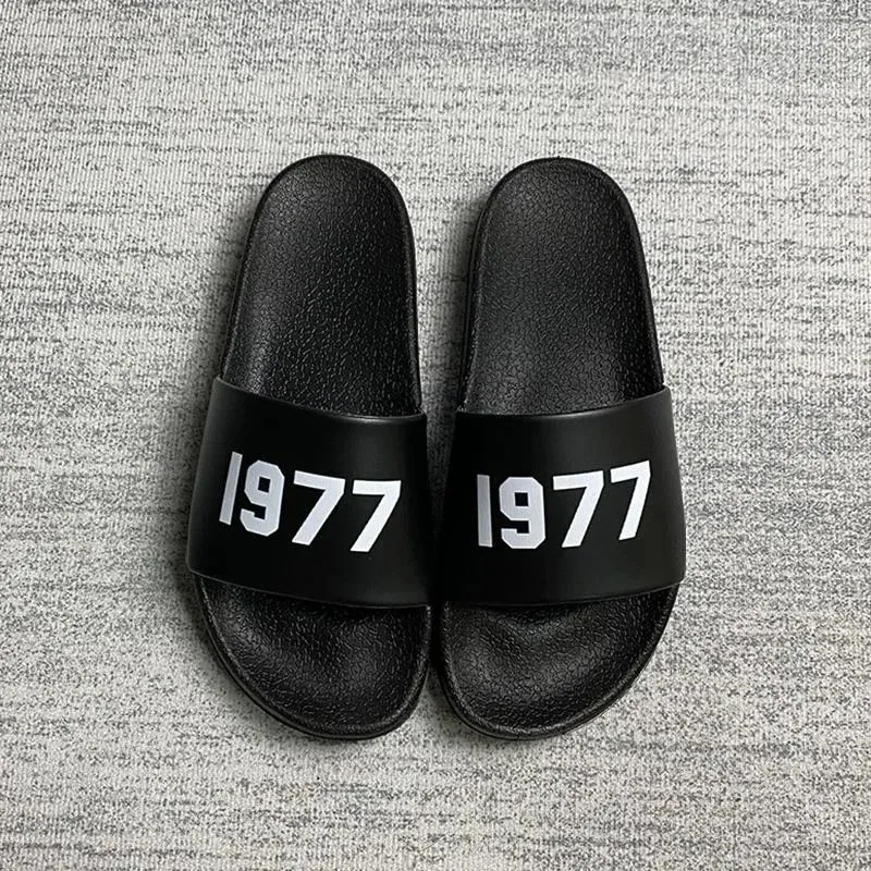 Black 1977 Slippers