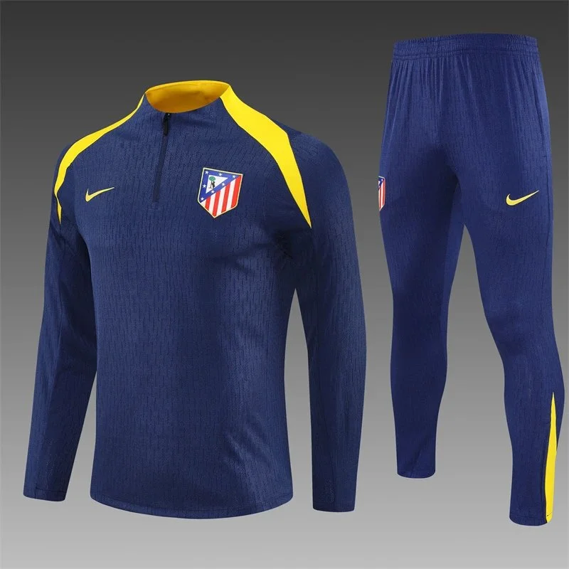 Nike Atletico Madrid Training Set Navy/Yellow Tracksuit
