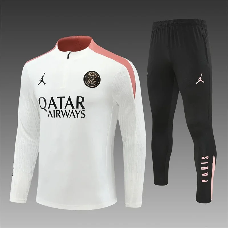 Paris Saint-Germain Tennis Club White/Pink Training Suit