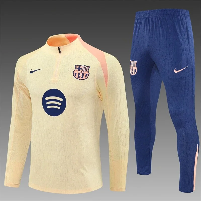 Nike FC Barcelona Training Set Beige/Blue Tracksuit