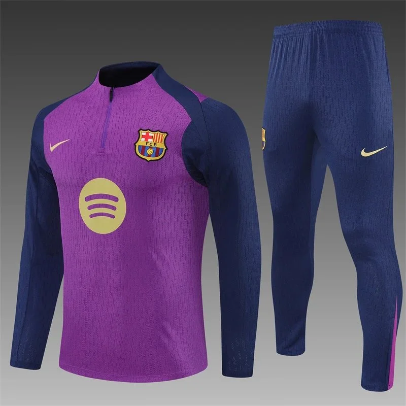 Nike FC Barcelona Purple Training Set