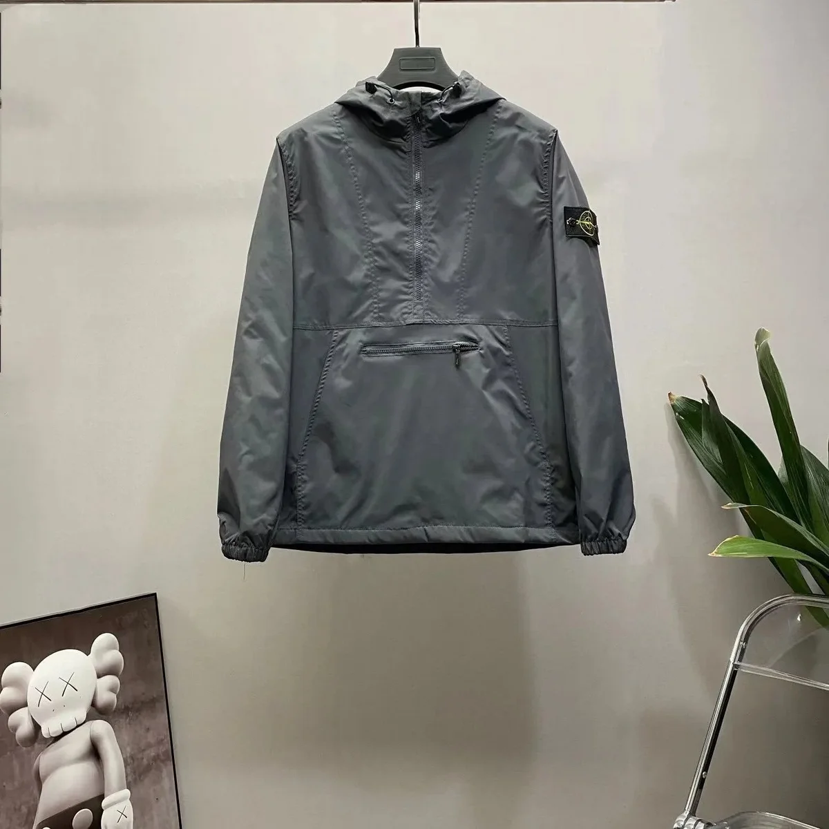 Stone Island 68-15 Grey Anorak Jacket