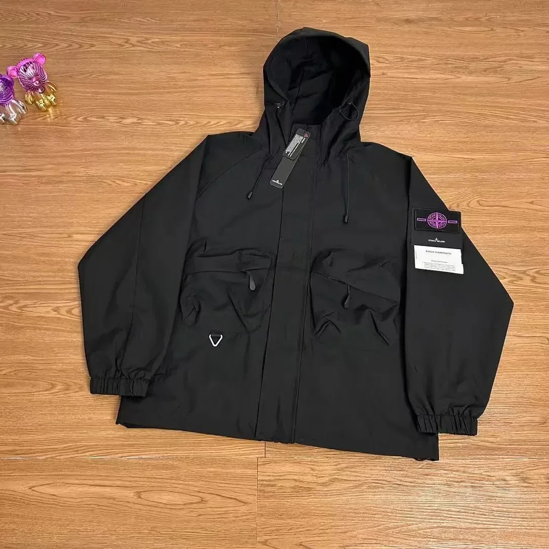Stone Island Shadow Project 68-15 Black Parka