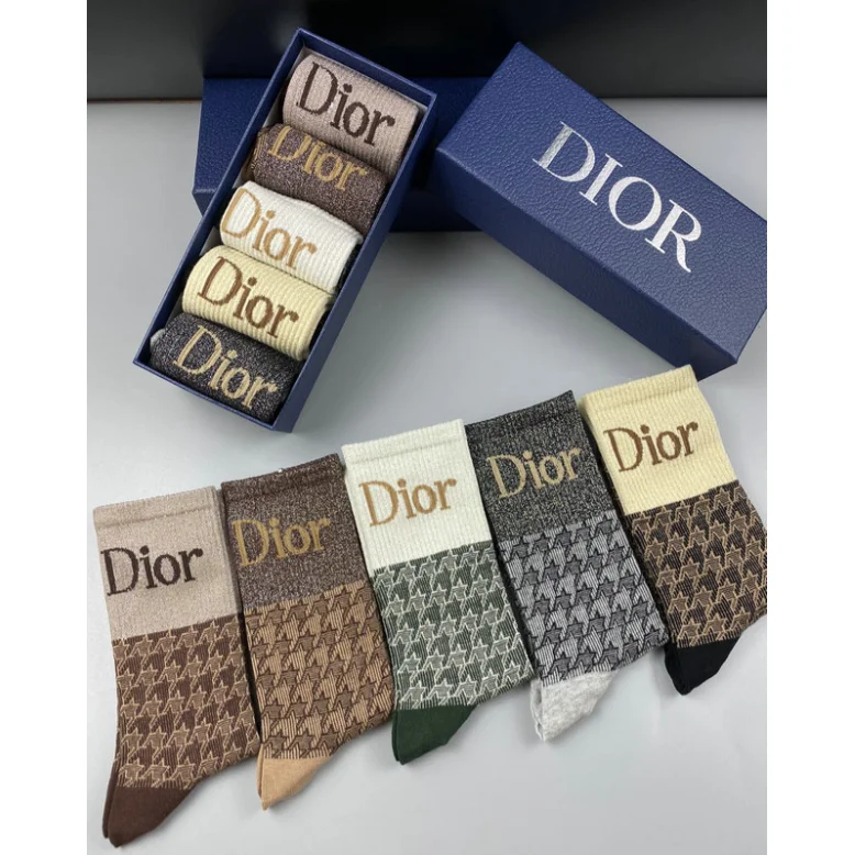 Dior Dior.2 Socks Set in Multicolor