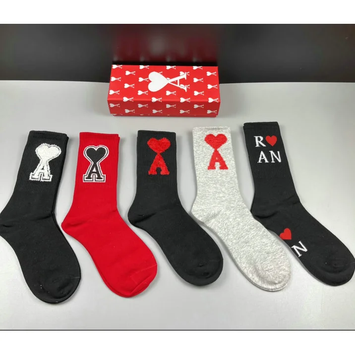AMI AMI.1 Socks Set - Colorway Assortment