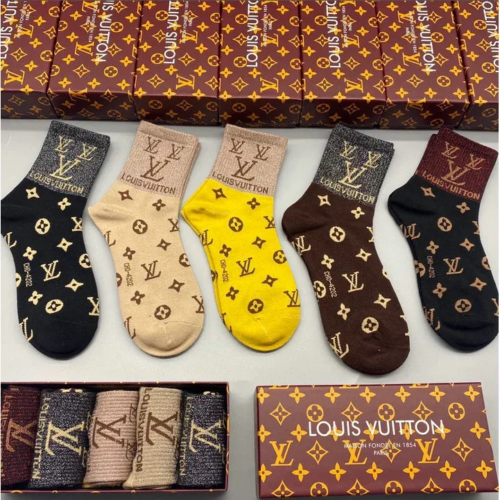 Louis Vuitton LV Monogram Socks