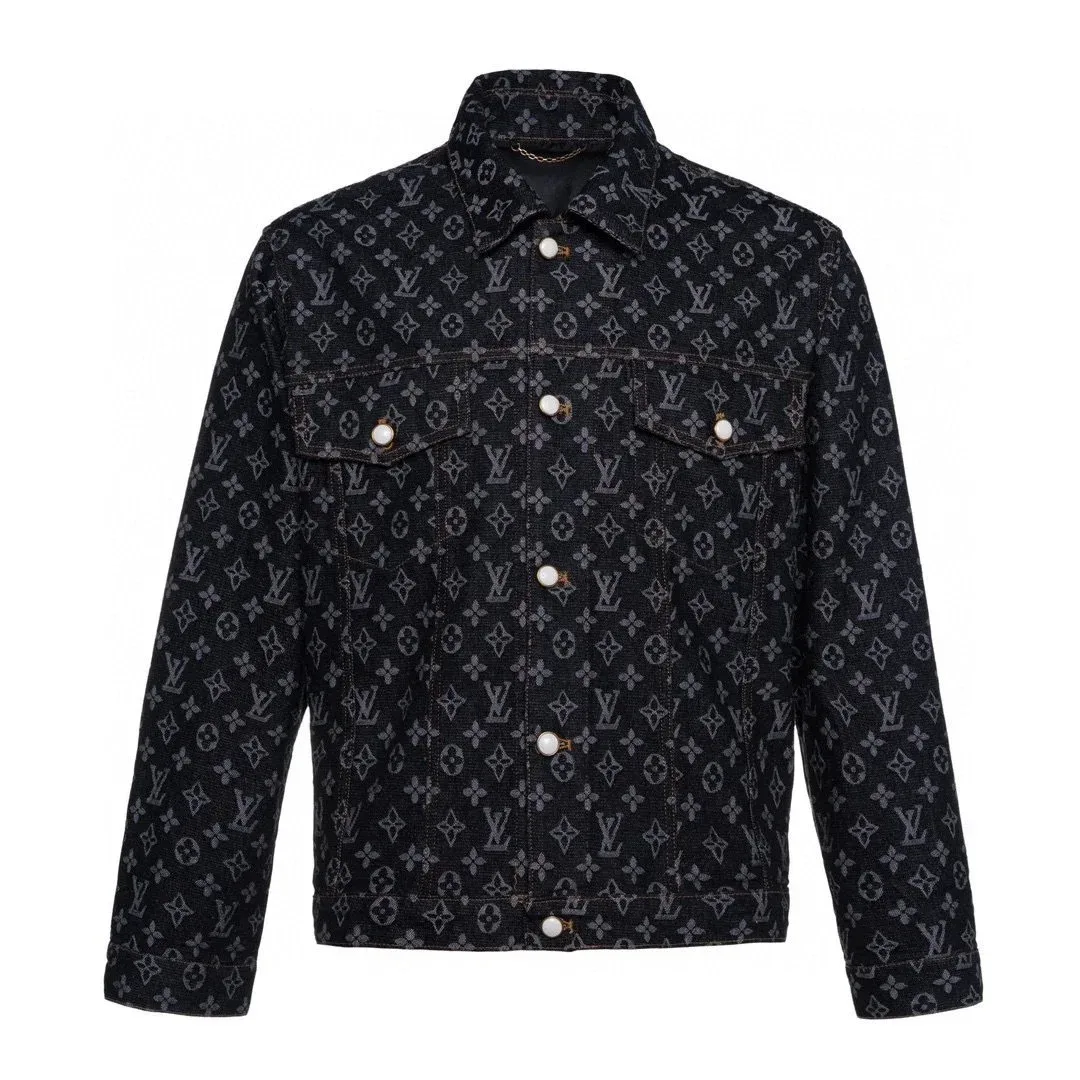 Louis Vuitton Tabi Monogram Denim Jacket Black