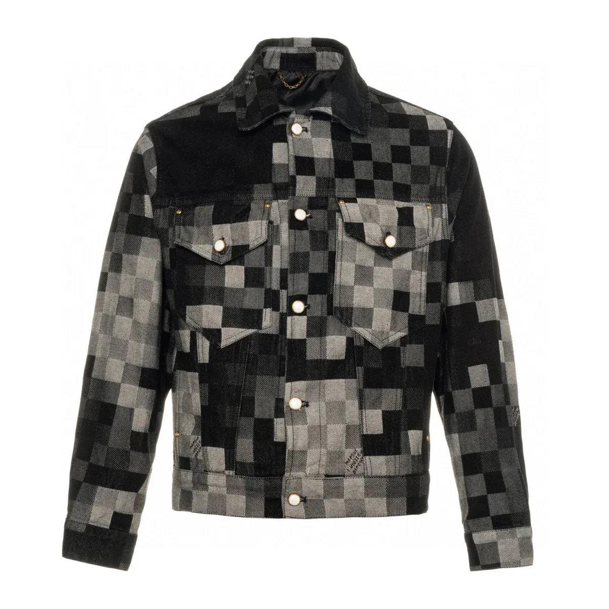 Louis Vuitton Tabi Checkerboard Denim Jacket